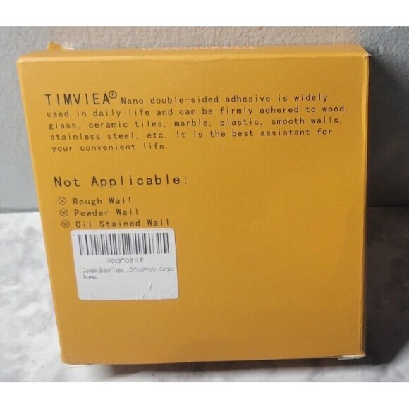 Double Sided Tape, 3M/10ft Nano Tape Heavy Duty Multipurpose Removable Adhesive - Picture 6 of 7